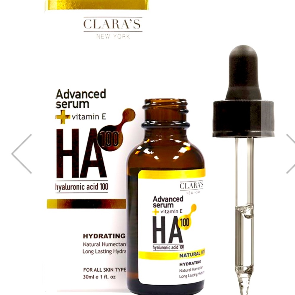 CLARAS NEW YORK Hydrating Hyaluronic Acid 100 Facial Serum